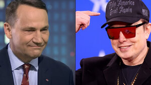 Miniatura: Sikorski zaczepia Muska. Poszło o Ukrainę