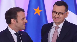 Miniatura: "Wszystko to wróży jak najgorzej". Macron...