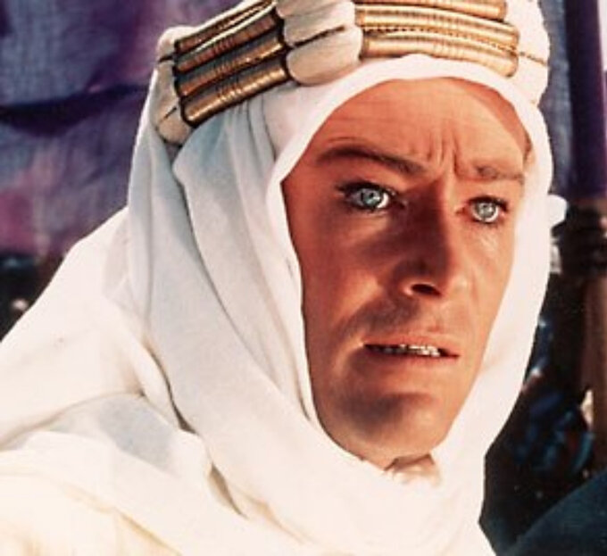 Peter O'Toole jako tytułowy Lawrence