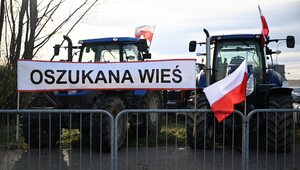 Miniatura: Na granicę z Ukrainą dojechali rolnicy....
