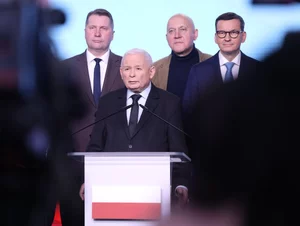 Miniatura: "Przestraszył się". Kaczyński nie...