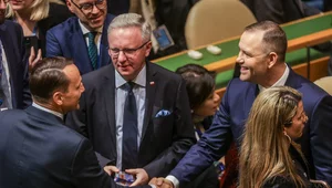 Miniatura: "Mimo różnic". Nawrocki pytany o relacje z...