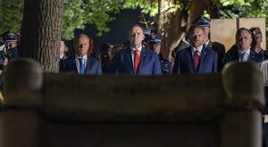 Miniatura: Prezydent i premier w Gdańsku....