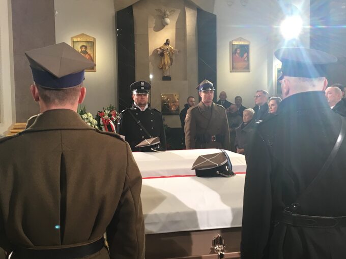 Pogrzeb płk. Matuszewskiego i mjr. Rajchmana