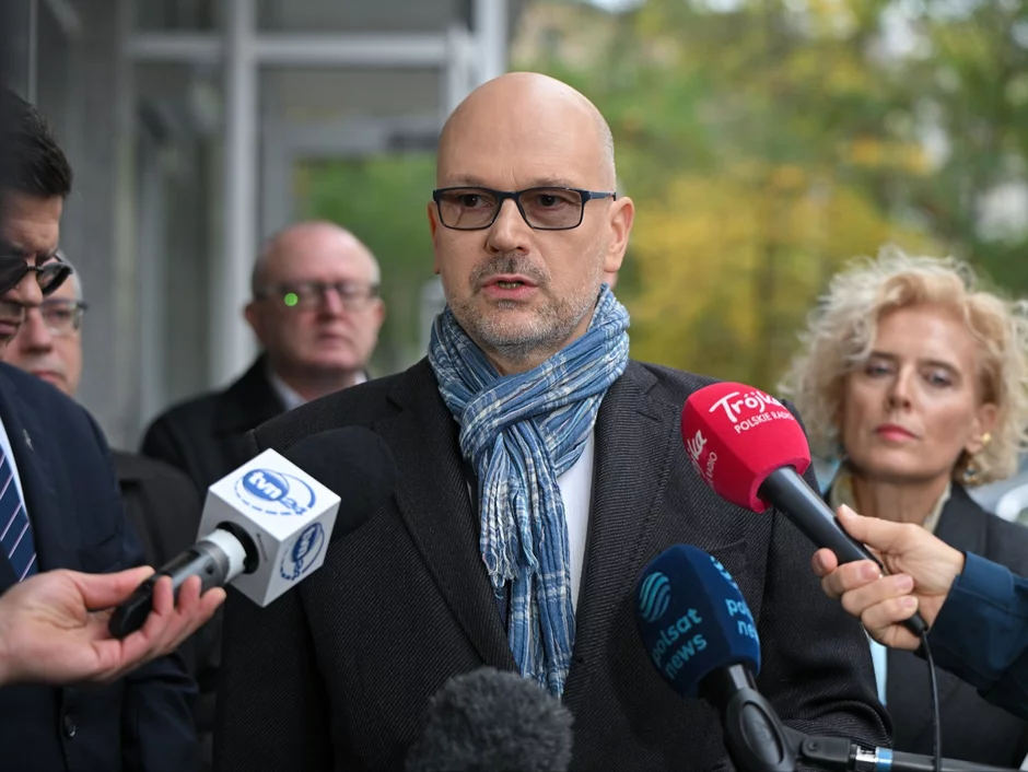 Miniatura: Berek po "ślubowaniu" bez prezydenta:...