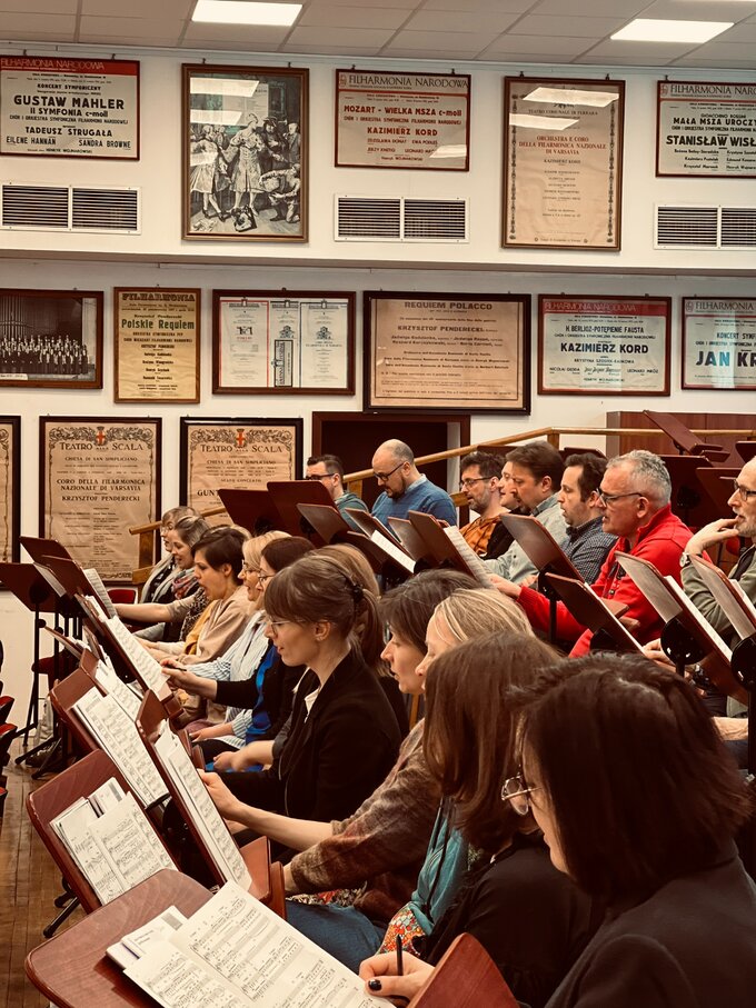 Koncert ch&oacute;ralny w&nbsp;Filharmonii Narodowej w&nbsp;rocznicę urodzin Jana Pawła II