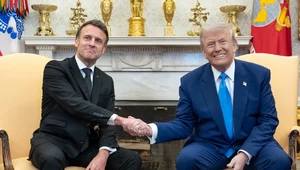Miniatura: Macron spoliczkowany przez żonę? Trump ma...