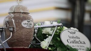 Miniatura: Pogrzeb Izabelli Galickiej na warszawskich...