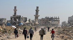 Miniatura: Izrael zabija cywilów w Strefie Gazy....
