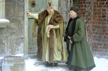 Kadr z&nbsp;filmu "Zemsta" (2022), reż/ Andrzej Wajda