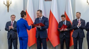 Miniatura: Nawrocki powołał 60 nowych sędziów....