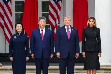 Xi i&nbsp;Trump z&nbsp;małżonkami. Wizyta w&nbsp;USA