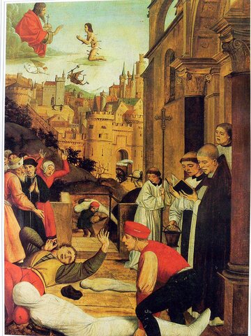 Św. Sebastian w&nbsp;czasie "dżumy Justyniana"