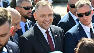 Miniatura: Uroczystości z udziałem Nawrockiego....