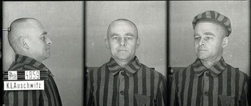 Witold Pilecki w&nbsp;Auschwitz, zdjęcie obozowe