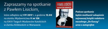 Spotkanie z&nbsp;Pawłem Lisickim