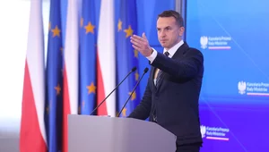 Miniatura: Tusk z koszulką Zondacrypto. "Panie...