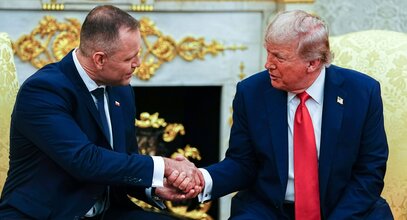 Miniatura: Nawrocki spotka się z Trumpem. Padł termin...