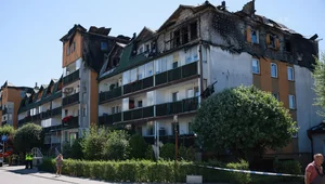 Miniatura: Pożar w Ząbkach. Prokuratura wszczyna...