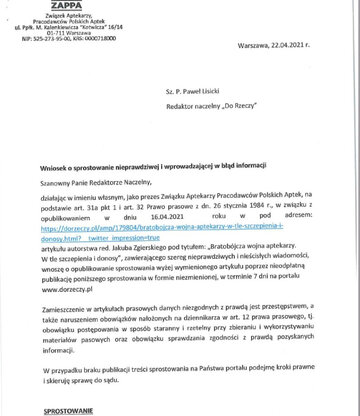 Sprostowanie s. 1