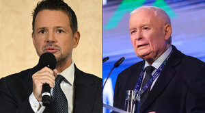 Miniatura: Trzaskowski o słowach Kaczyńskiego: To...