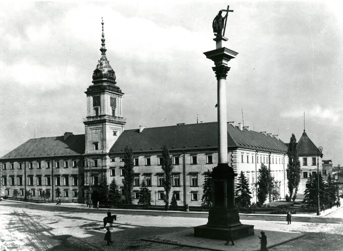 Zamek Królewski, fot. H. Poddębski 1933