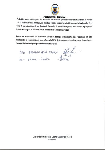 List Bogdan Ali Stocia & Stancu Ionel (cz. 2) 