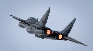 Miniatura: Polskie myśliwce przechwyciły rosyjski...