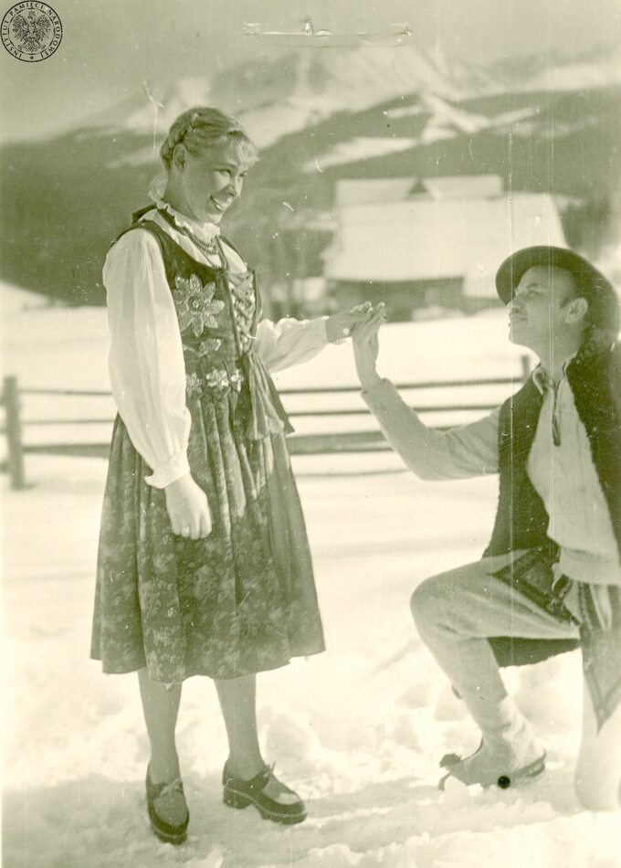 Lidia Lwow i Zygmunt Szendzielarz, 1 lutego 1948 r.