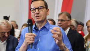 Miniatura: "Nawet na krzywdzie dzieci...". Morawiecki...