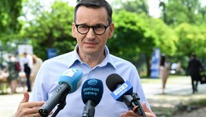 Miniatura: "Myślałem, że to deep fake". Morawiecki o...