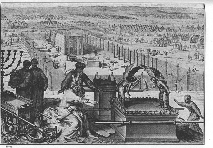 Arka Przymierza podczas budowania Świątyni Jerozolimskiej
