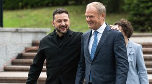 Miniatura: Zełenski: Stosunki z Polską naprawdę się...