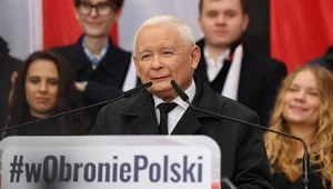 Miniatura: Kaczyński: Precz z Tuskiem