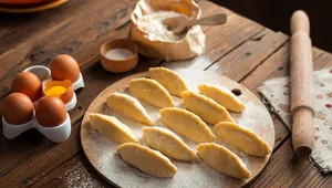 Miniatura: Pierogi z rybą