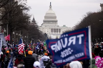 Waszyngton. Wiec poparcia dla Donalda Trumpa 