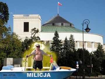 Lech Wałęsa w Sejmie. Memy 