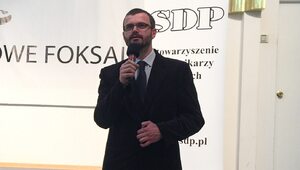 Miniatura: Przemysław Dakowicz z Nagrodą im. Jacka...