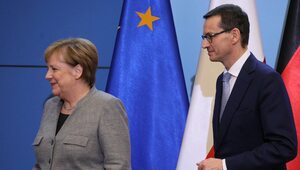 Miniatura: Media: Morawiecki skrytykował Merkel za...