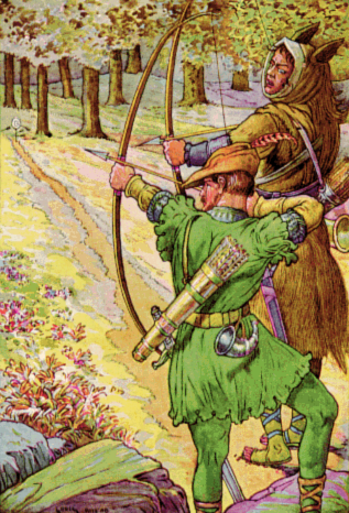 Robin Hood i jego towarzysz