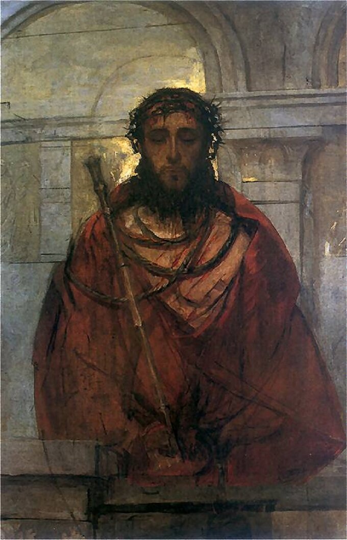 Ecce Homo. Obraz Adama Chmielowskiego z 1881 roku