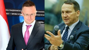 Miniatura: Sikorski kłóci się z szefem MSZ Węgier....
