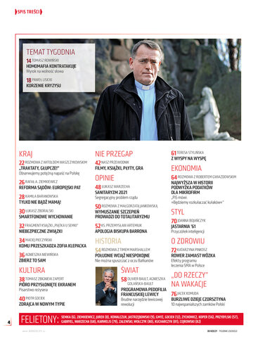 SPIS TREŚCI "Do&nbsp;Rzeczy" nr 31