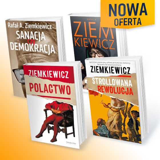 Roczna subskrypcja tygodnika Do Rzeczy + Historia Do Rzeczy z 4 ebookami Rafała A. Ziemkiewicza „Strollowana rewolucja”, „Polactwo”, „A więc wojna”, „Sanacja i Demokracja”.