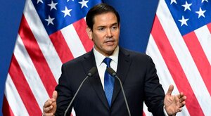Miniatura: Marco Rubio w Monachium