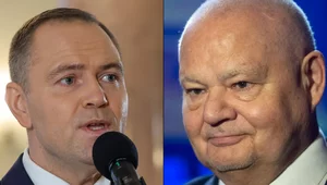 Miniatura: "Glapiński i Nawrocki ściemniają". Ostre...