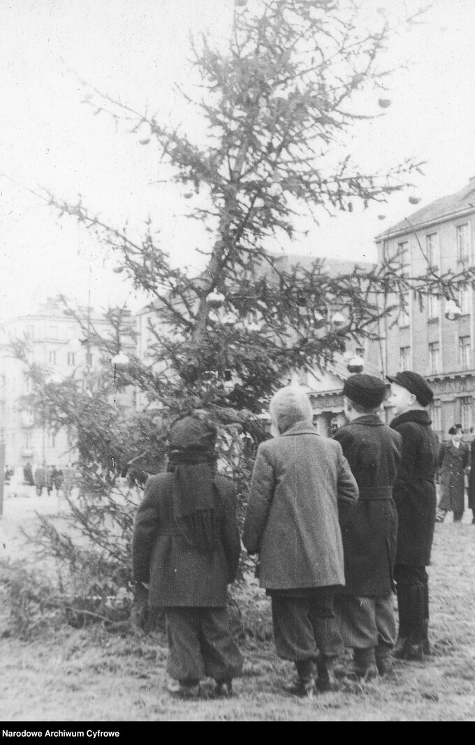 Choinka w Warszawie, 1948 rok