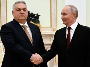 Viktor Orban z&nbsp;Władimirem Putinem