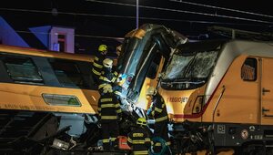 Miniatura: Katastrofa kolejowa w Czechach. Są ofiary...
