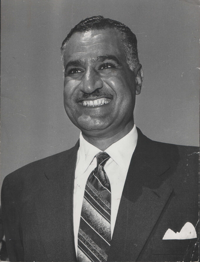 Gamal Abdel Naser, prezydent Egiptu (1956-1970)